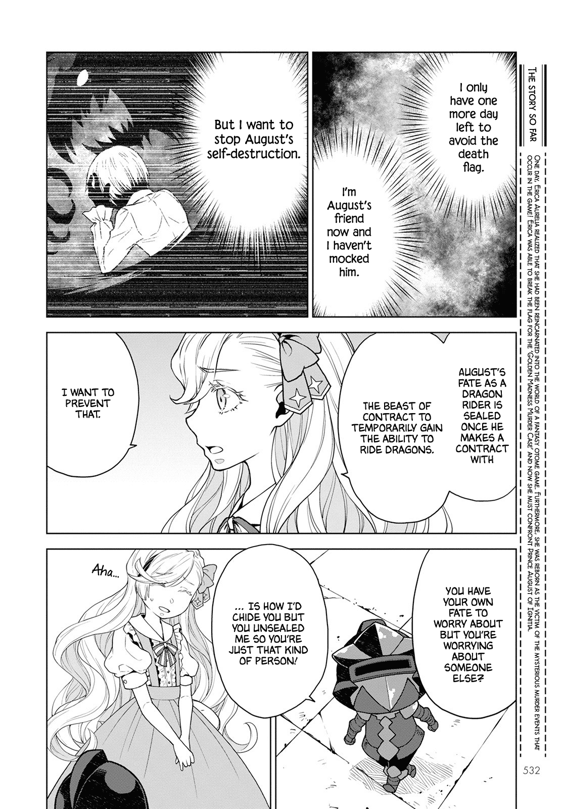 Deathbound Duke's Daughter and Seven Noblemen Chapter 18 page 2 - Chapter 18
