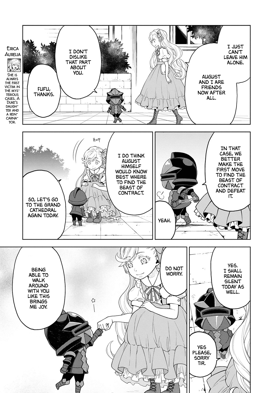 Deathbound Duke's Daughter and Seven Noblemen Chapter 18 page 3 - Chapter 18