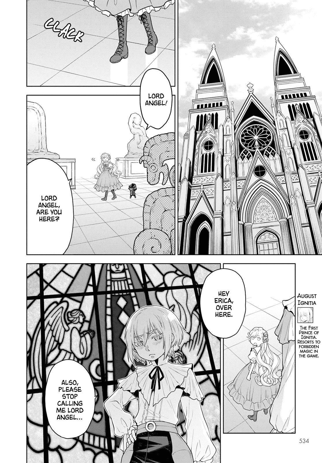 Deathbound Duke's Daughter and Seven Noblemen Chapter 18 page 4 - Chapter 18