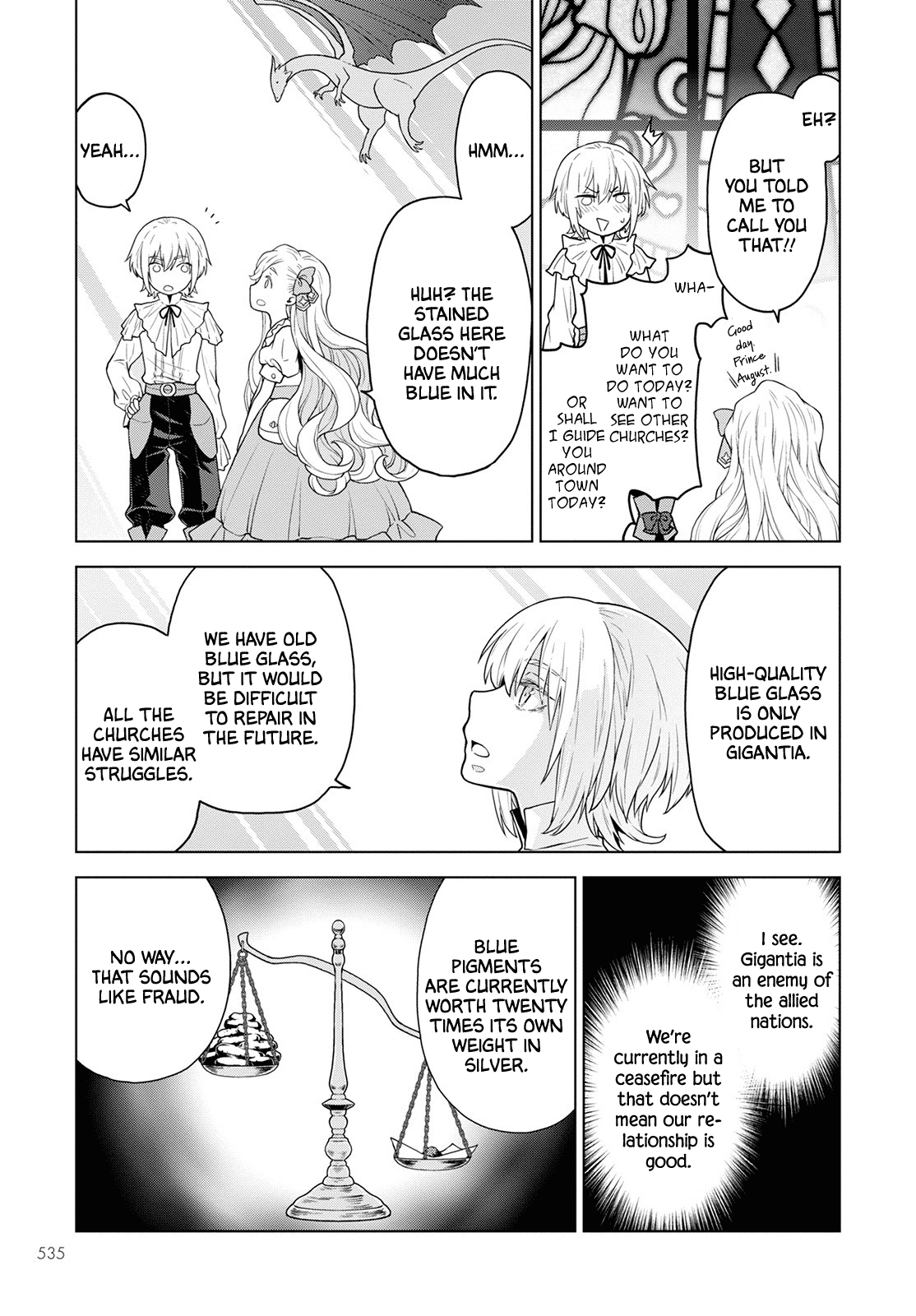 Deathbound Duke's Daughter and Seven Noblemen Chapter 18 page 5 - Chapter 18