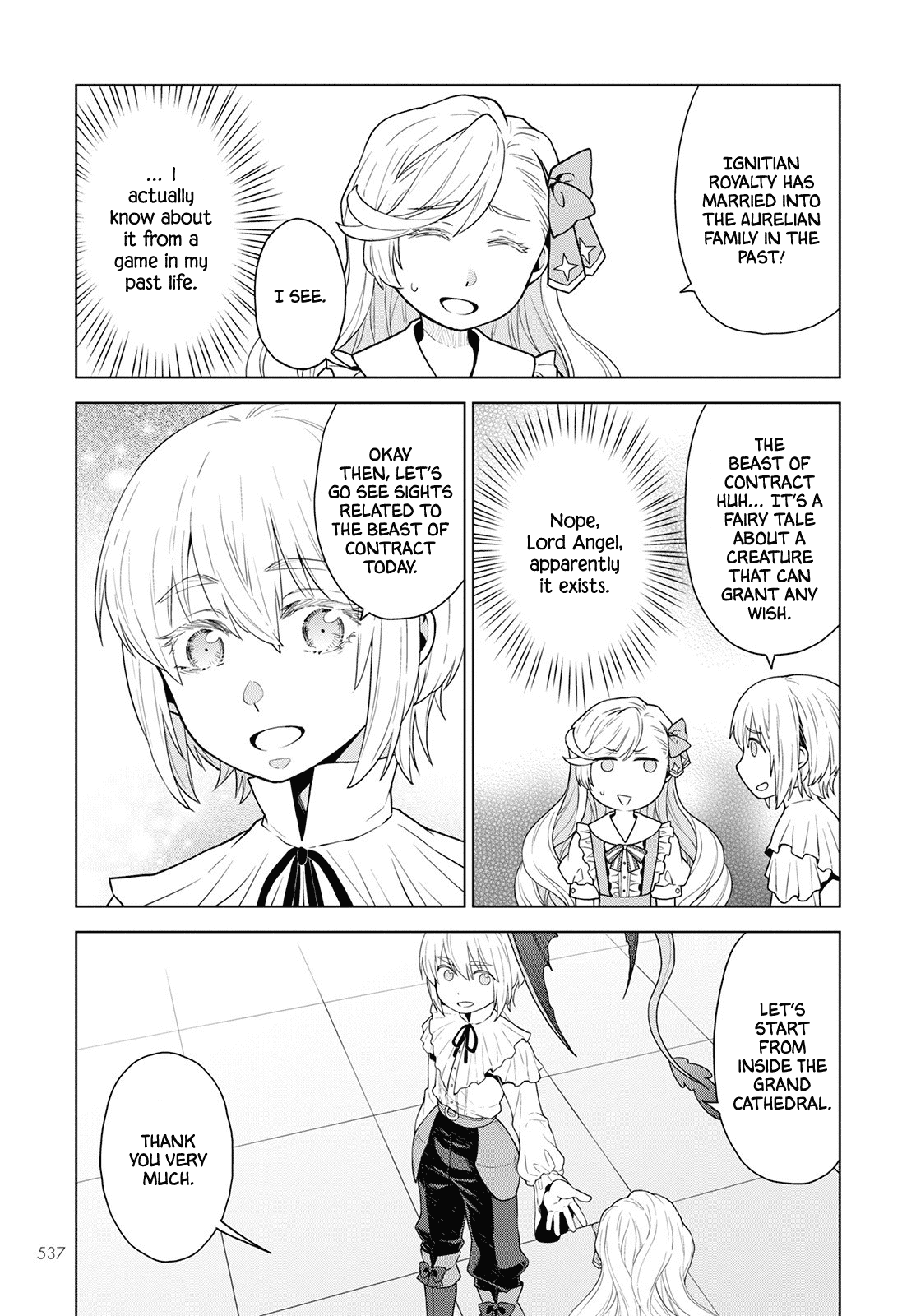 Deathbound Duke's Daughter and Seven Noblemen Chapter 18 page 7 - Chapter 18