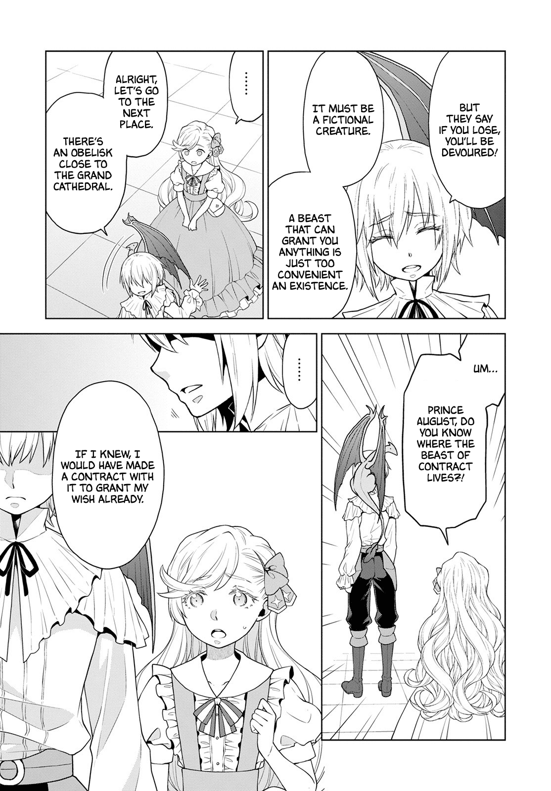 Deathbound Duke's Daughter and Seven Noblemen Chapter 18 page 9 - Chapter 18