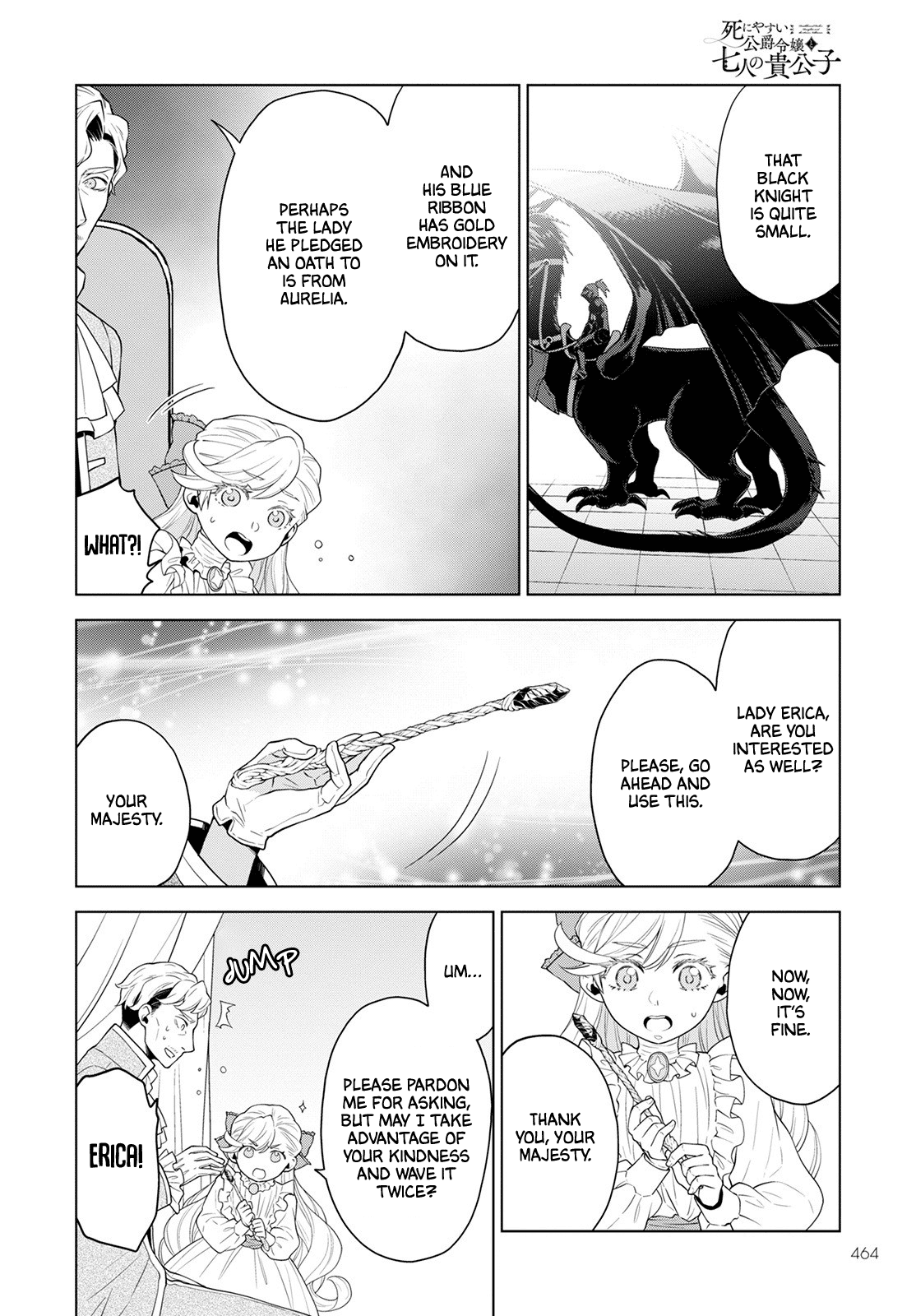 Deathbound Duke's Daughter and Seven Noblemen Chapter 19 page 12 - Chapter 19