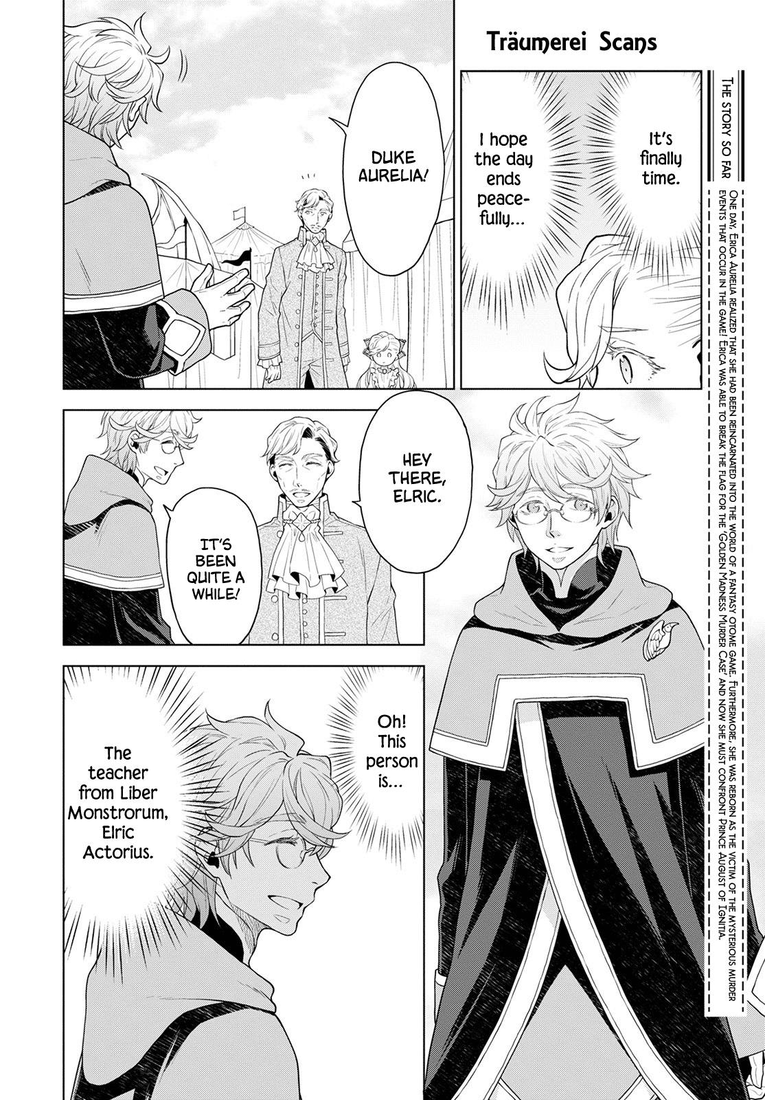 Deathbound Duke's Daughter and Seven Noblemen Chapter 19 page 2 - Chapter 19