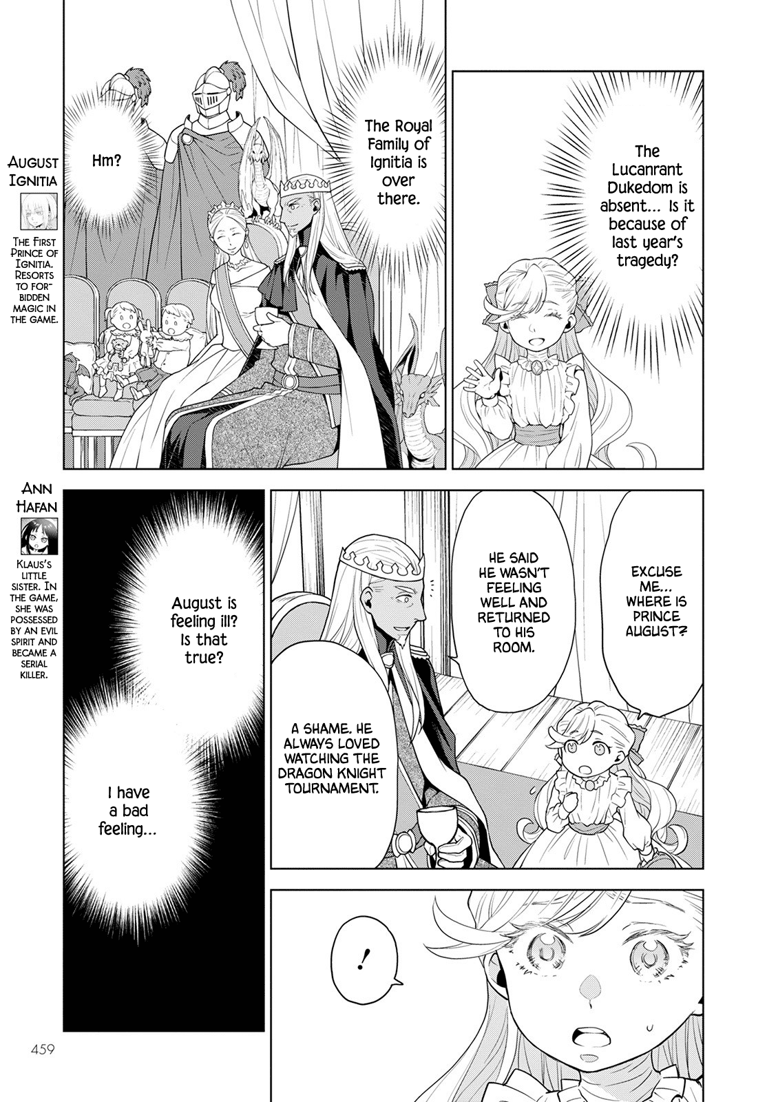 Deathbound Duke's Daughter and Seven Noblemen Chapter 19 page 7 - Chapter 19