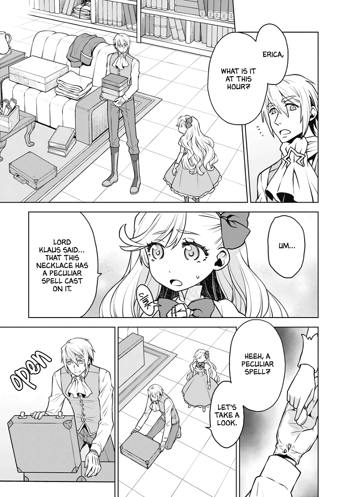 Deathbound Duke's Daughter and Seven Noblemen Chapter 2 page 19 - Chapter 2