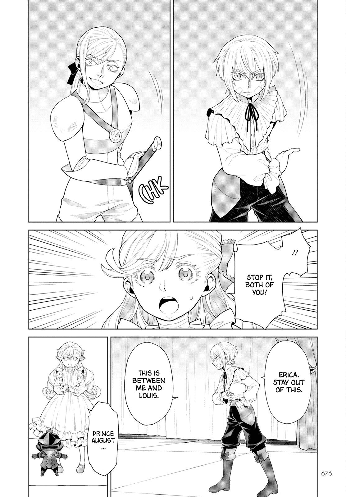Deathbound Duke's Daughter and Seven Noblemen Chapter 22 page 14 - Chapter 22
