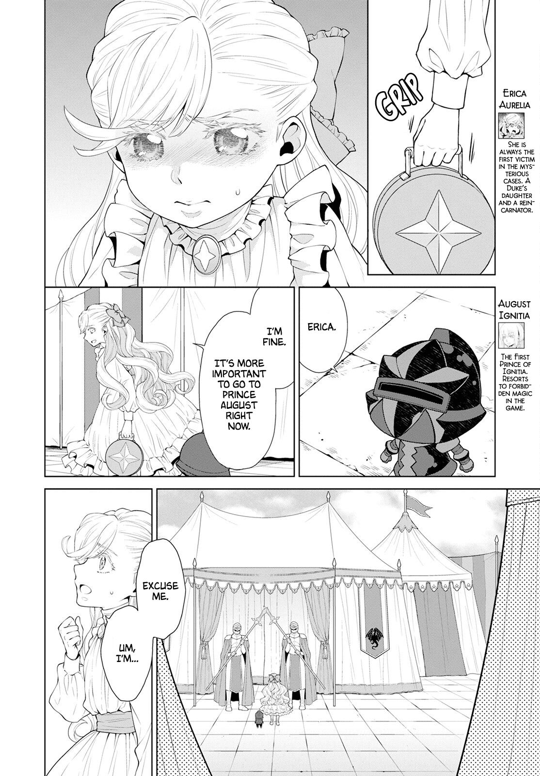 Deathbound Duke's Daughter and Seven Noblemen Chapter 22 page 2 - Chapter 22