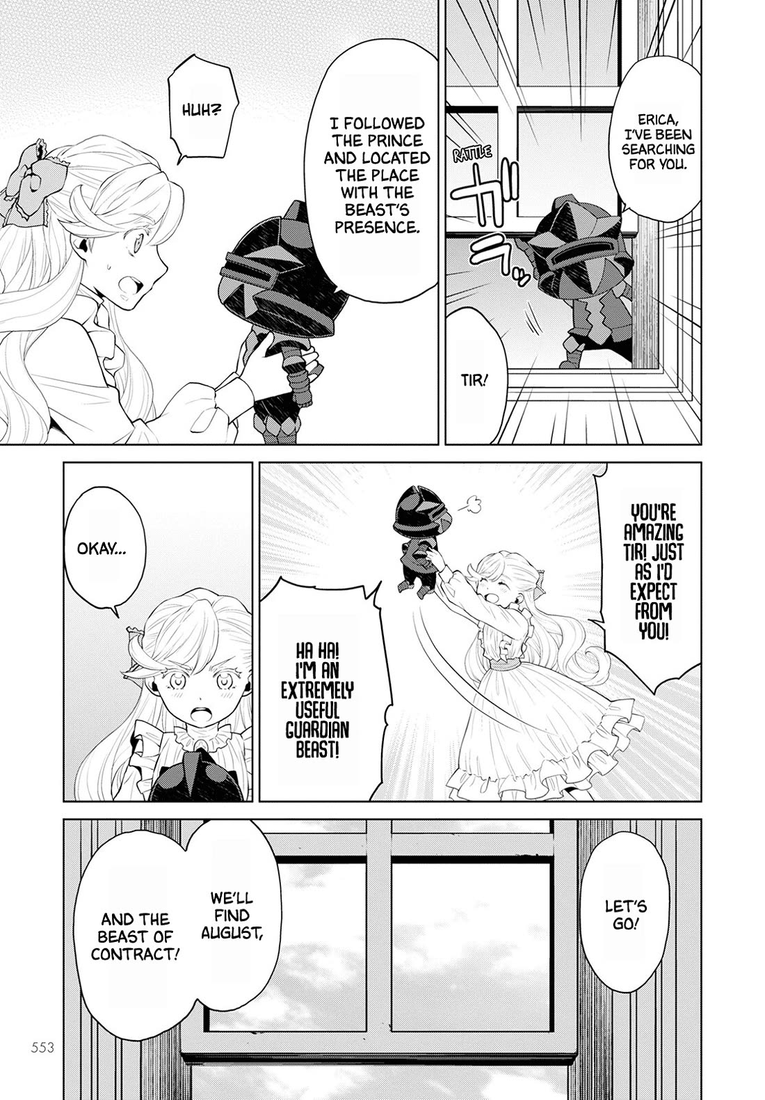 Deathbound Duke's Daughter and Seven Noblemen Chapter 23 page 7 - Chapter 23
