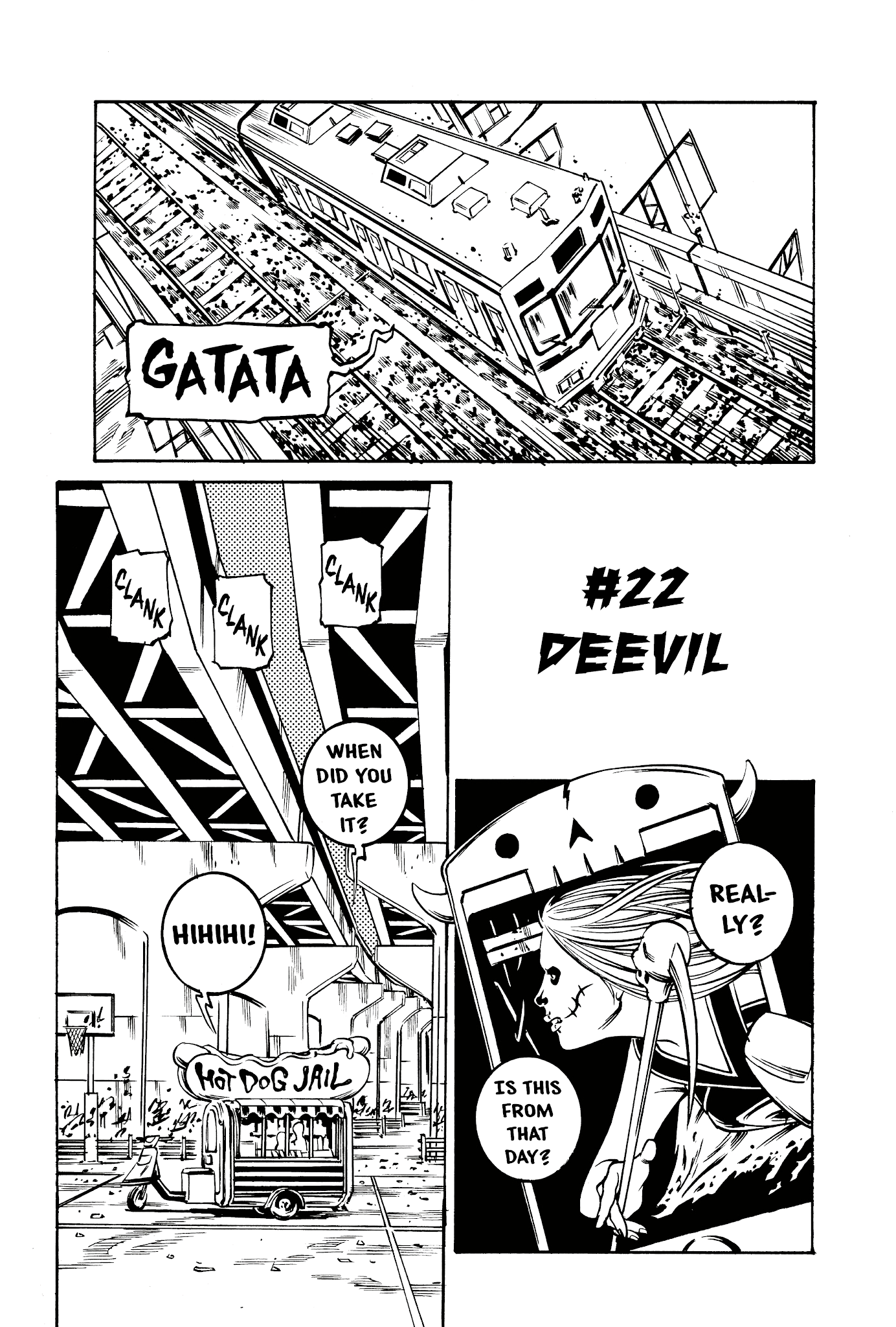 Deathco Chapter 22 page 1 - Chapter 22: Deevil