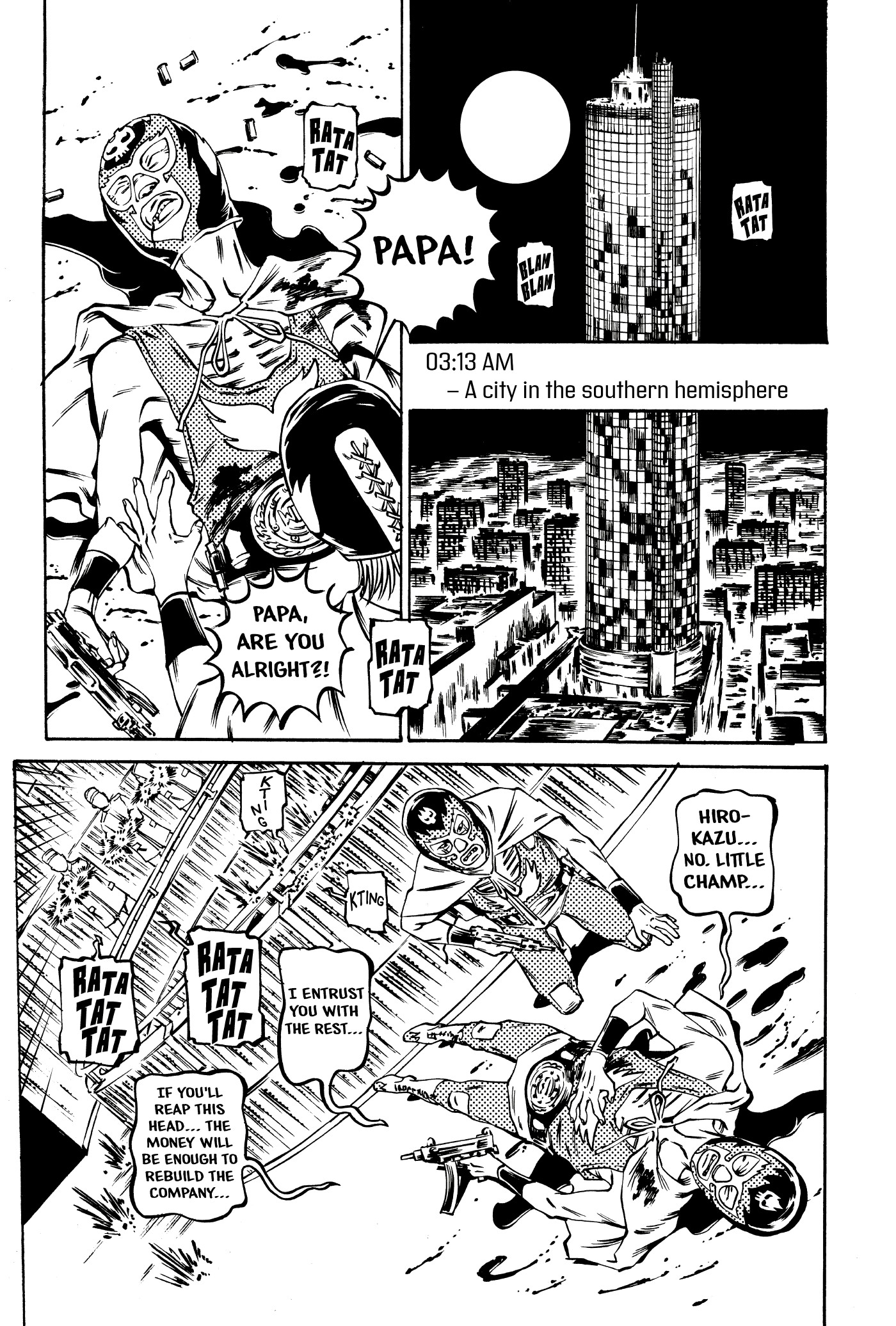 Deathco Chapter 23 page 1 - Chapter 23: Madame M. (1)