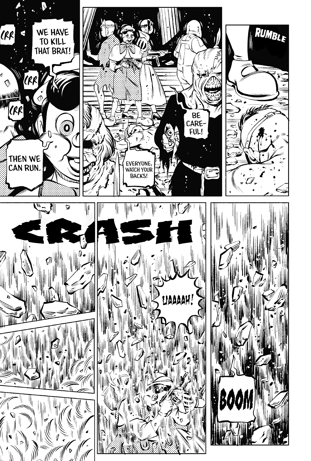 Deathco Chapter 39 page 17 - Chapter 39: Massacre At The Castle