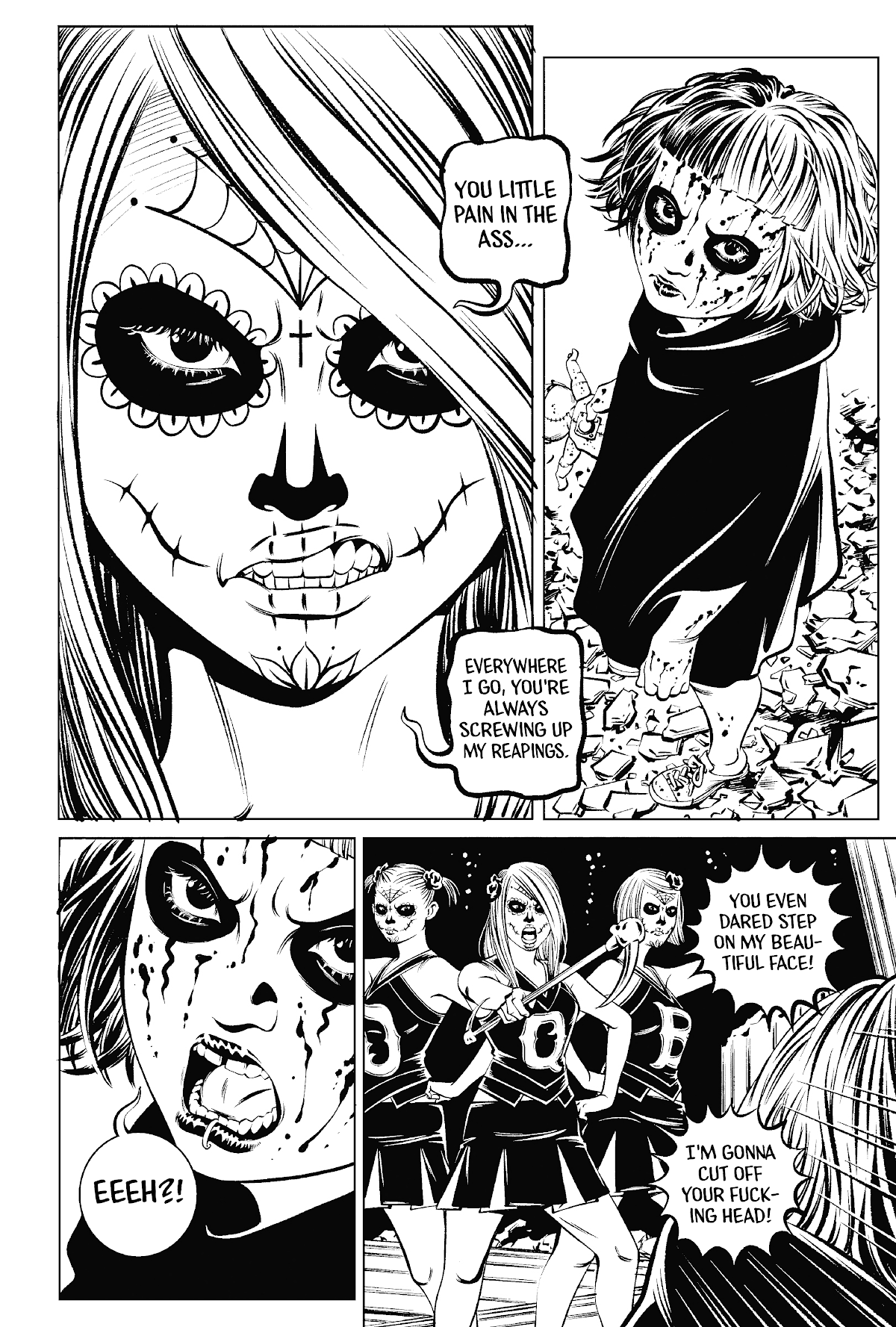Deathco Chapter 39 page 24 - Chapter 39: Massacre At The Castle