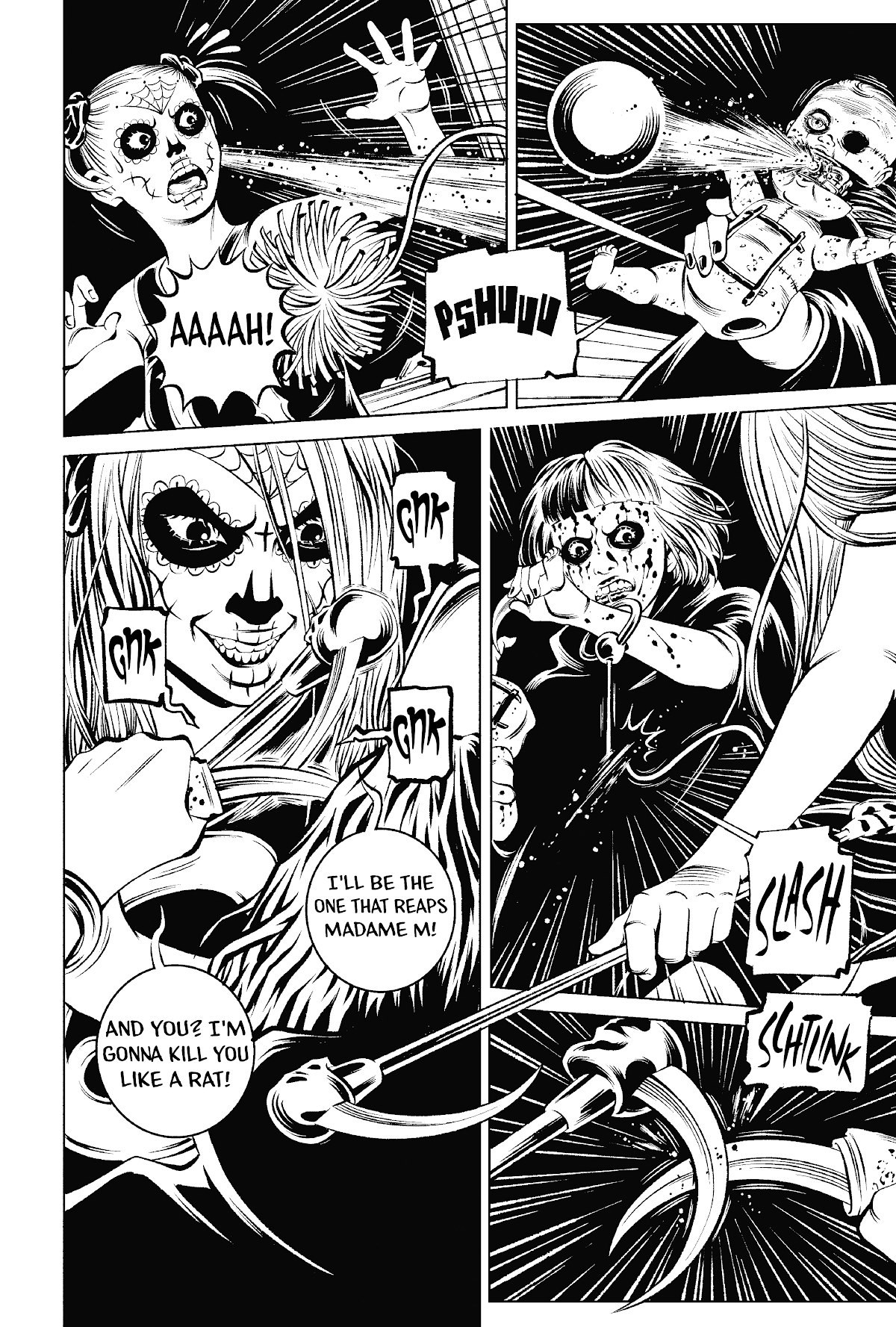 Deathco Chapter 39 page 28 - Chapter 39: Massacre At The Castle