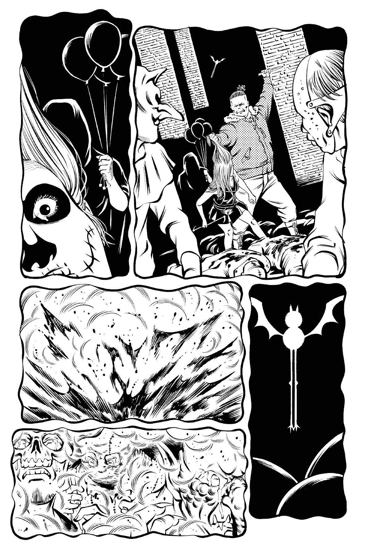 Deathco Chapter 39 page 3 - Chapter 39: Massacre At The Castle