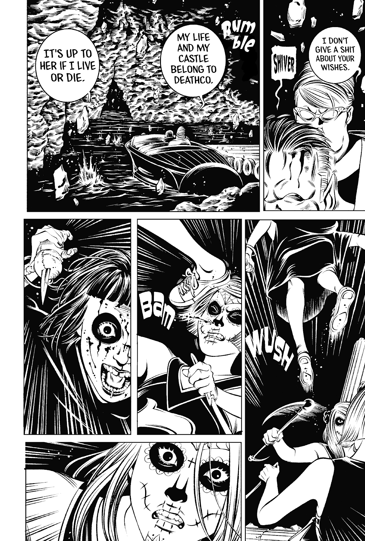 Deathco Chapter 39 page 34 - Chapter 39: Massacre At The Castle