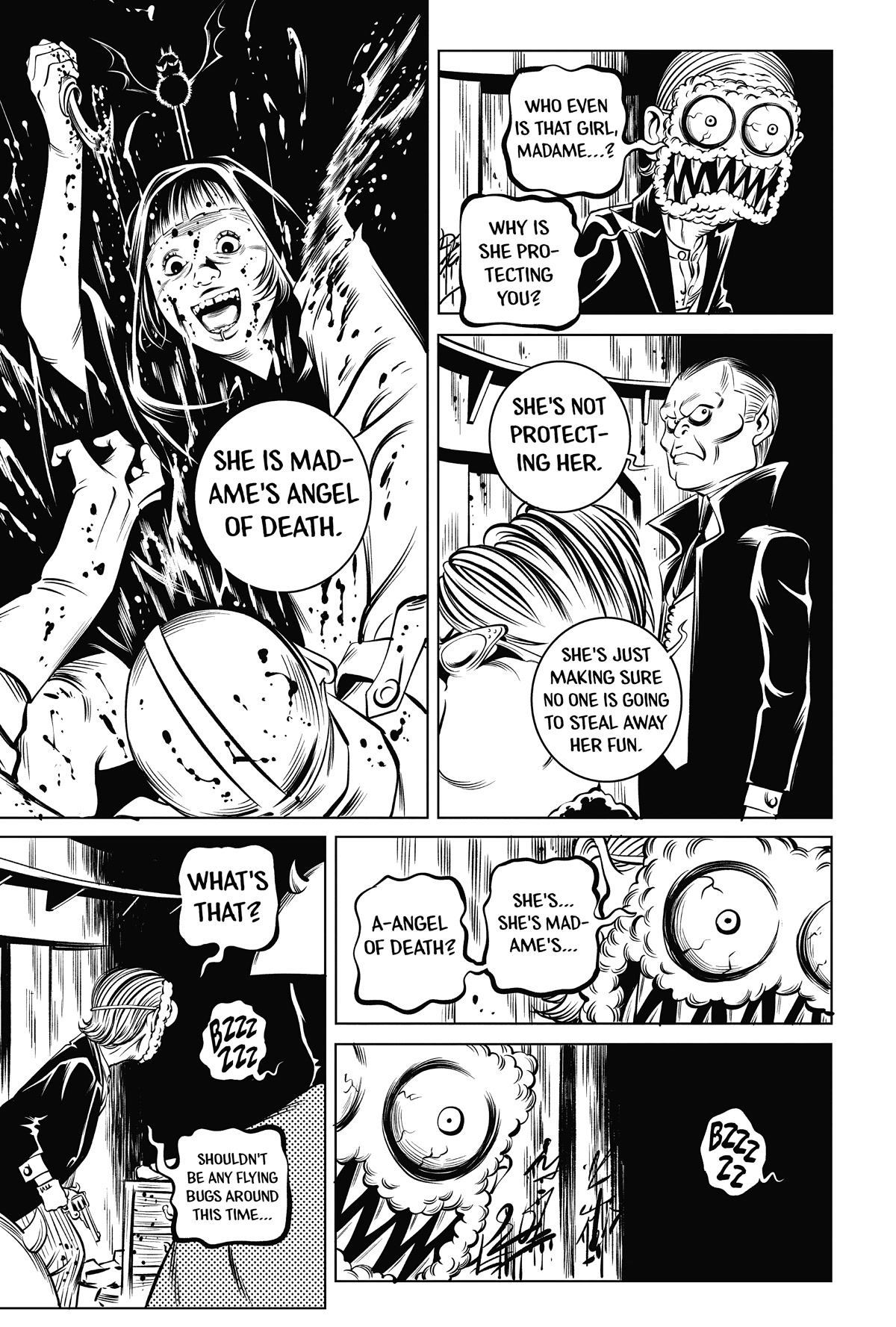 Deathco Chapter 40 page 23 - Chapter 40: The Monsters Are Out