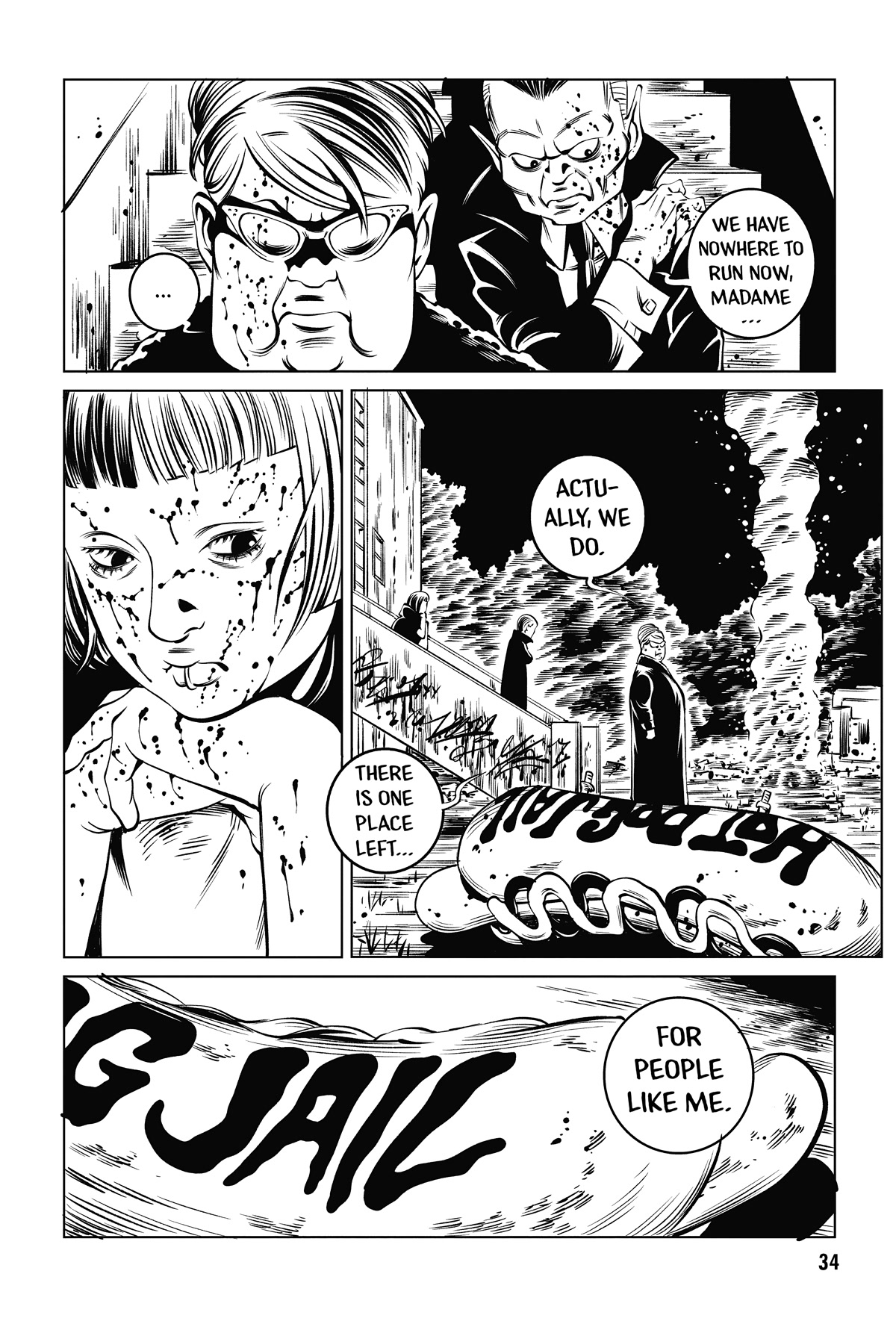 Deathco Chapter 40 page 32 - Chapter 40: The Monsters Are Out
