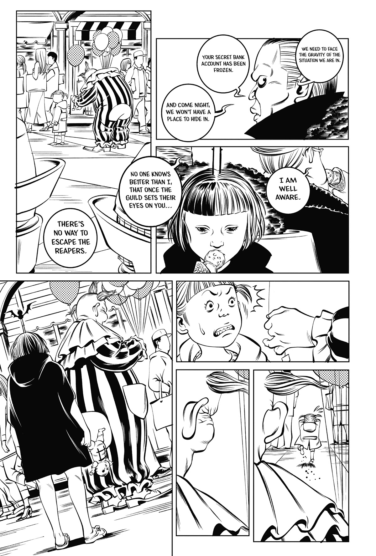 Deathco Chapter 40 page 9 - Chapter 40: The Monsters Are Out