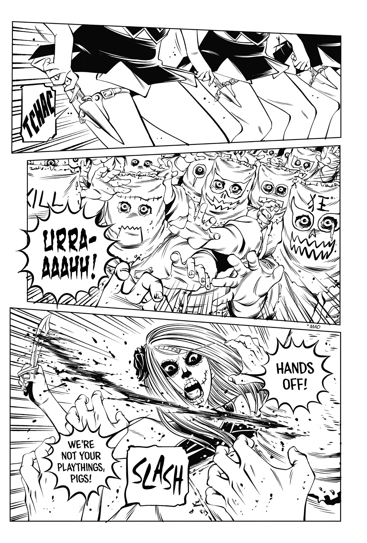 Deathco Chapter 44 page 1 - Chapter 44: The Bat Island (4)
