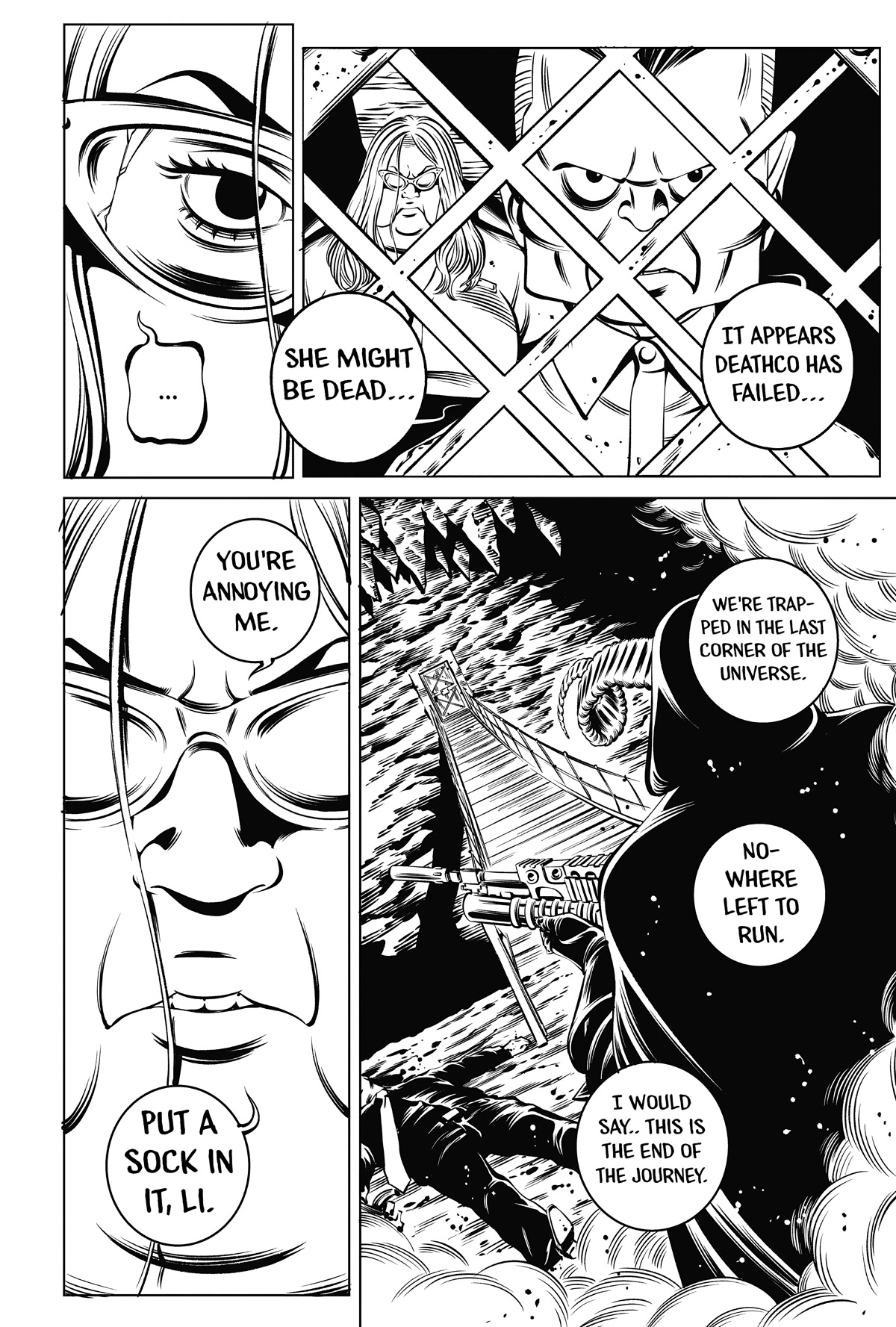 Deathco Chapter 44 page 18 - Chapter 44: The Bat Island (4)