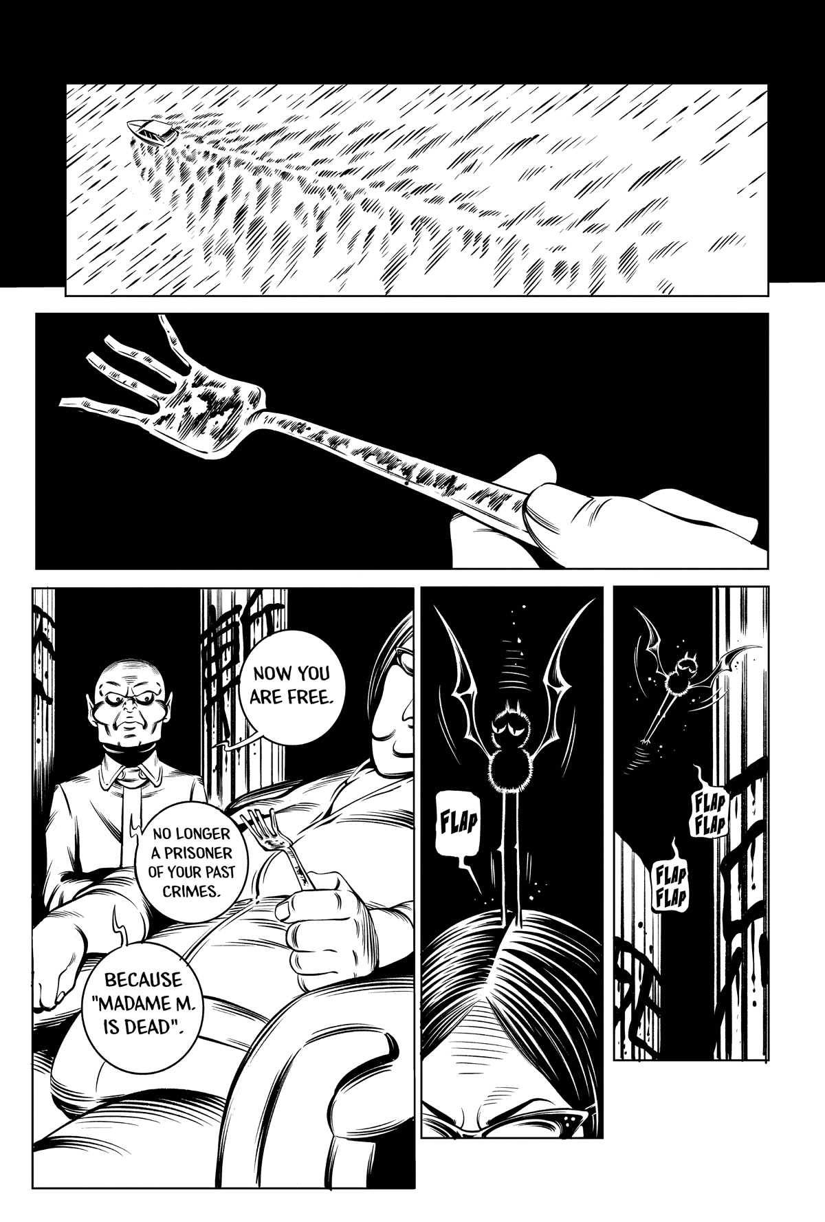 Deathco Chapter 45 page 14 - Chapter 45: Madame M. Is Dead