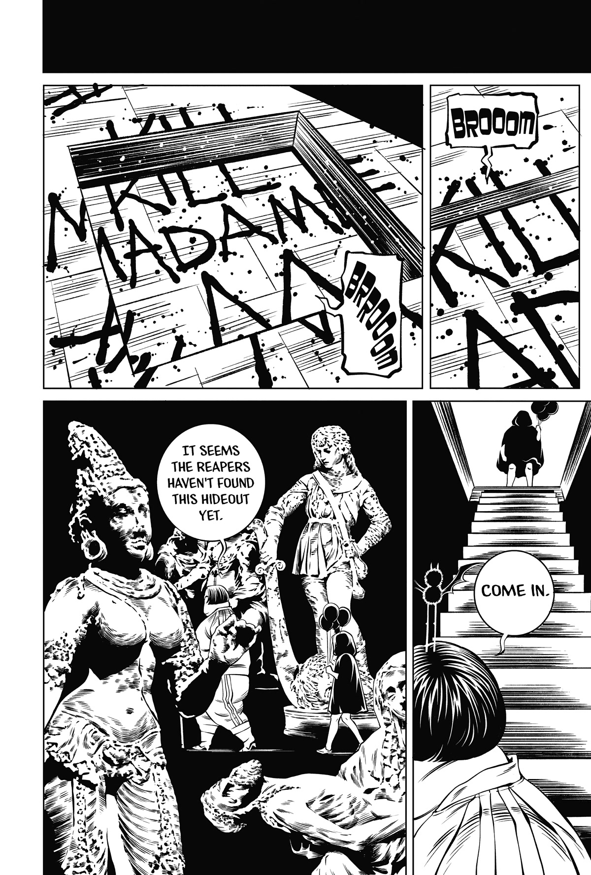 Deathco Chapter 45 page 18 - Chapter 45: Madame M. Is Dead