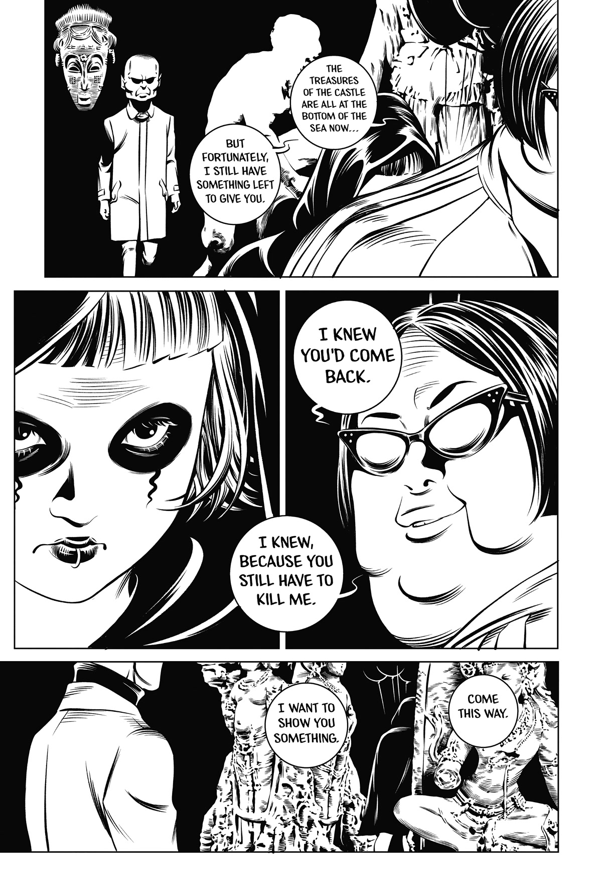 Deathco Chapter 45 page 19 - Chapter 45: Madame M. Is Dead