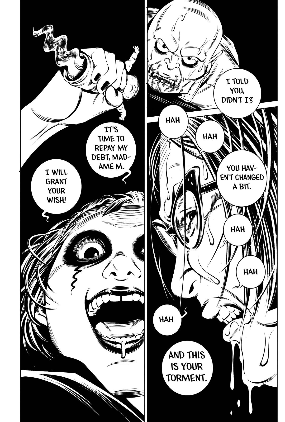 Deathco Chapter 45 page 32 - Chapter 45: Madame M. Is Dead