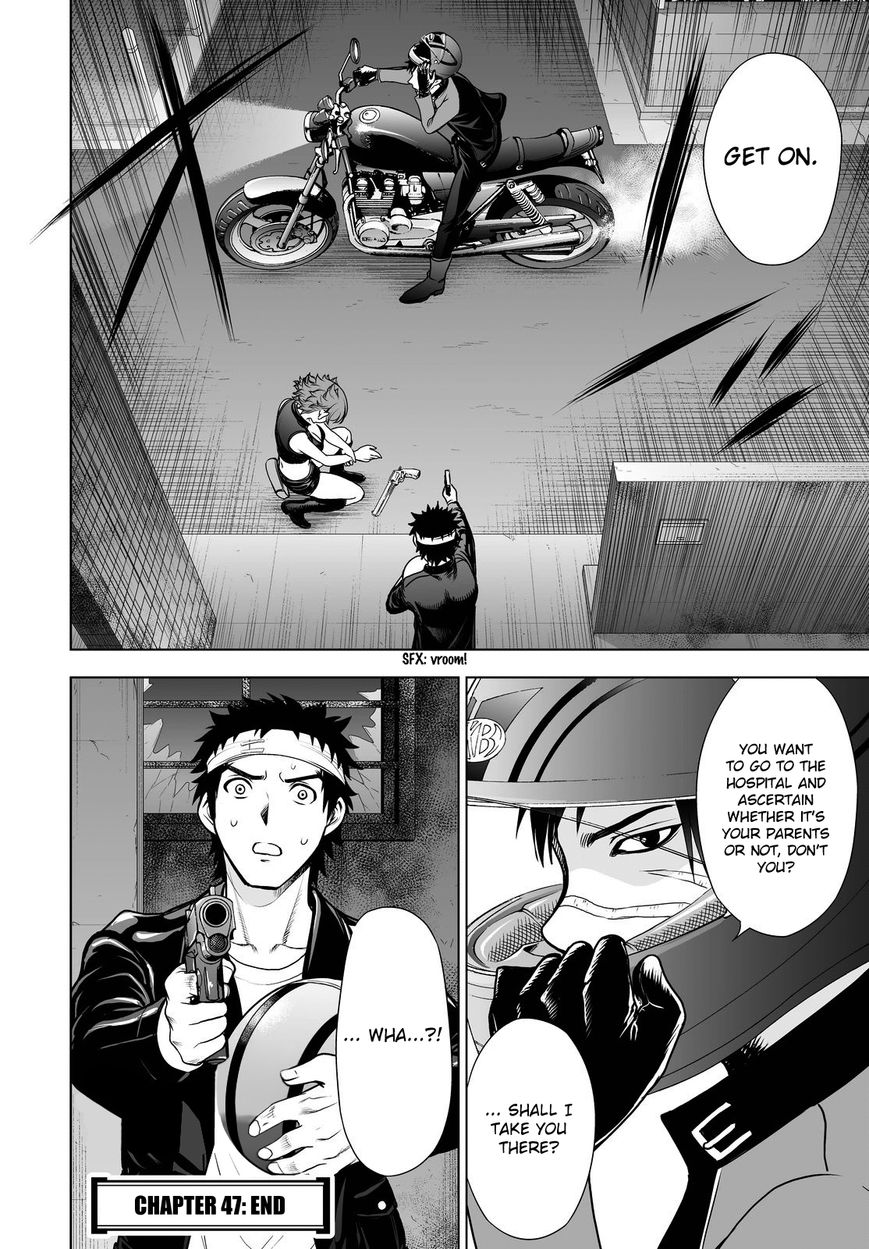 Deathtopia Chapter 47 page 24 - Chapter 47 : Remains of a hellish fire