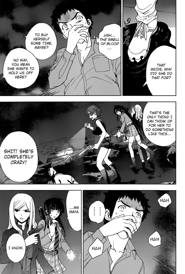 Deathtopia Chapter 5 page 16 - Chapter 5 : Coming in Contact, Then...
