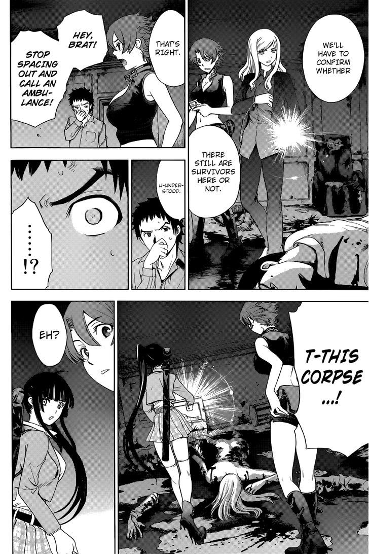Deathtopia Chapter 5 page 17 - Chapter 5 : Coming in Contact, Then...