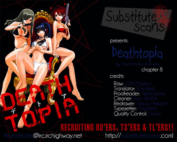 Deathtopia Chapter 8 page 1 - Chapter 8 : The Meaning of Ability