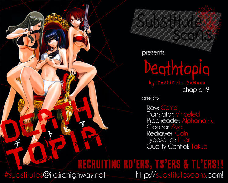 Deathtopia Chapter 9 page 1 - Chapter 9 : Undercover Investigation