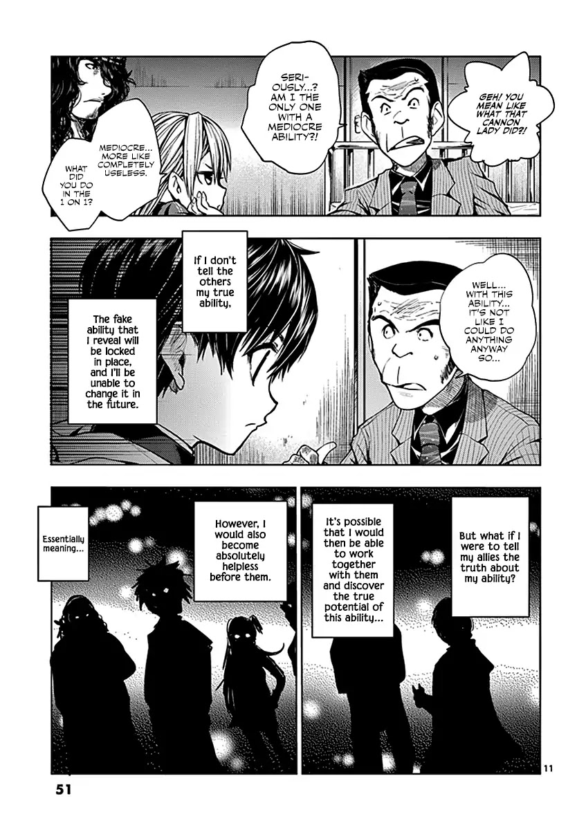 Deatte 5 Byou de Battle Chapter 10 page 12 - Chapter 10: Two Hours