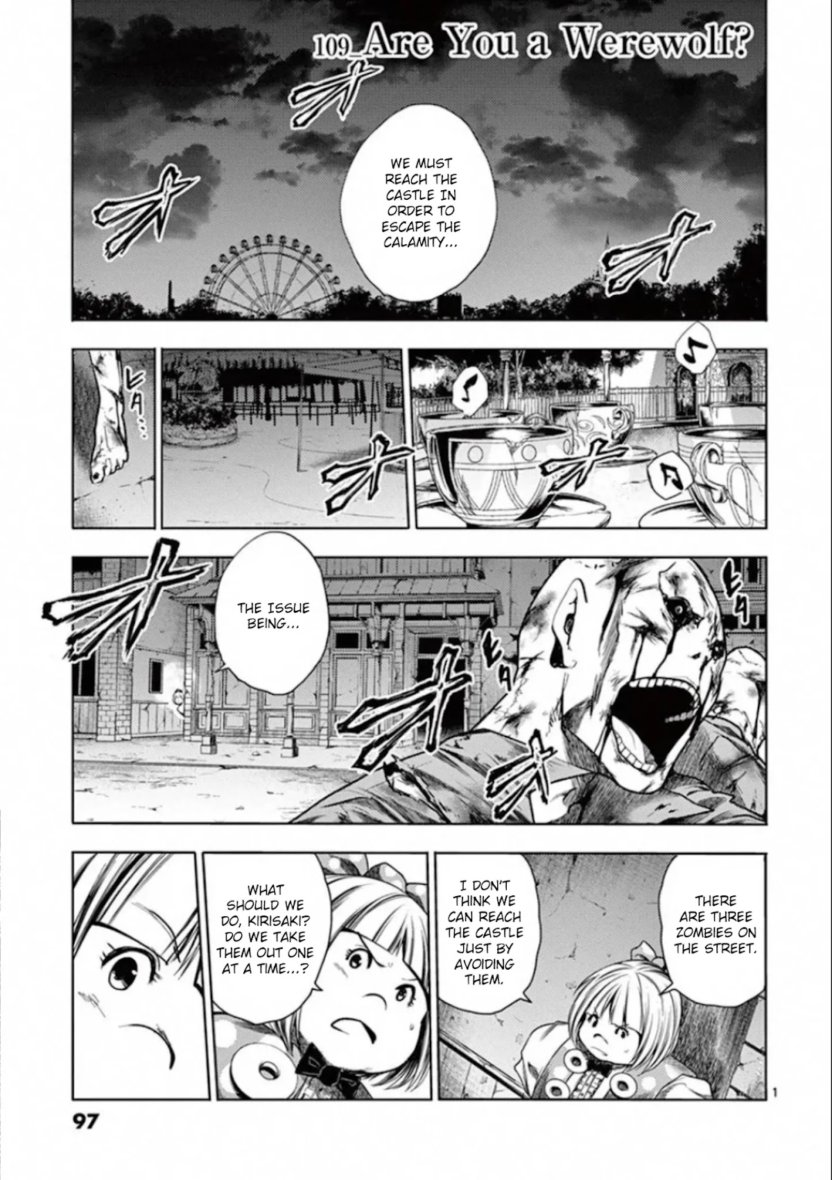 Deatte 5 Byou de Battle Chapter 109 page 1 - Chapter 109: Are You a Werewolf?