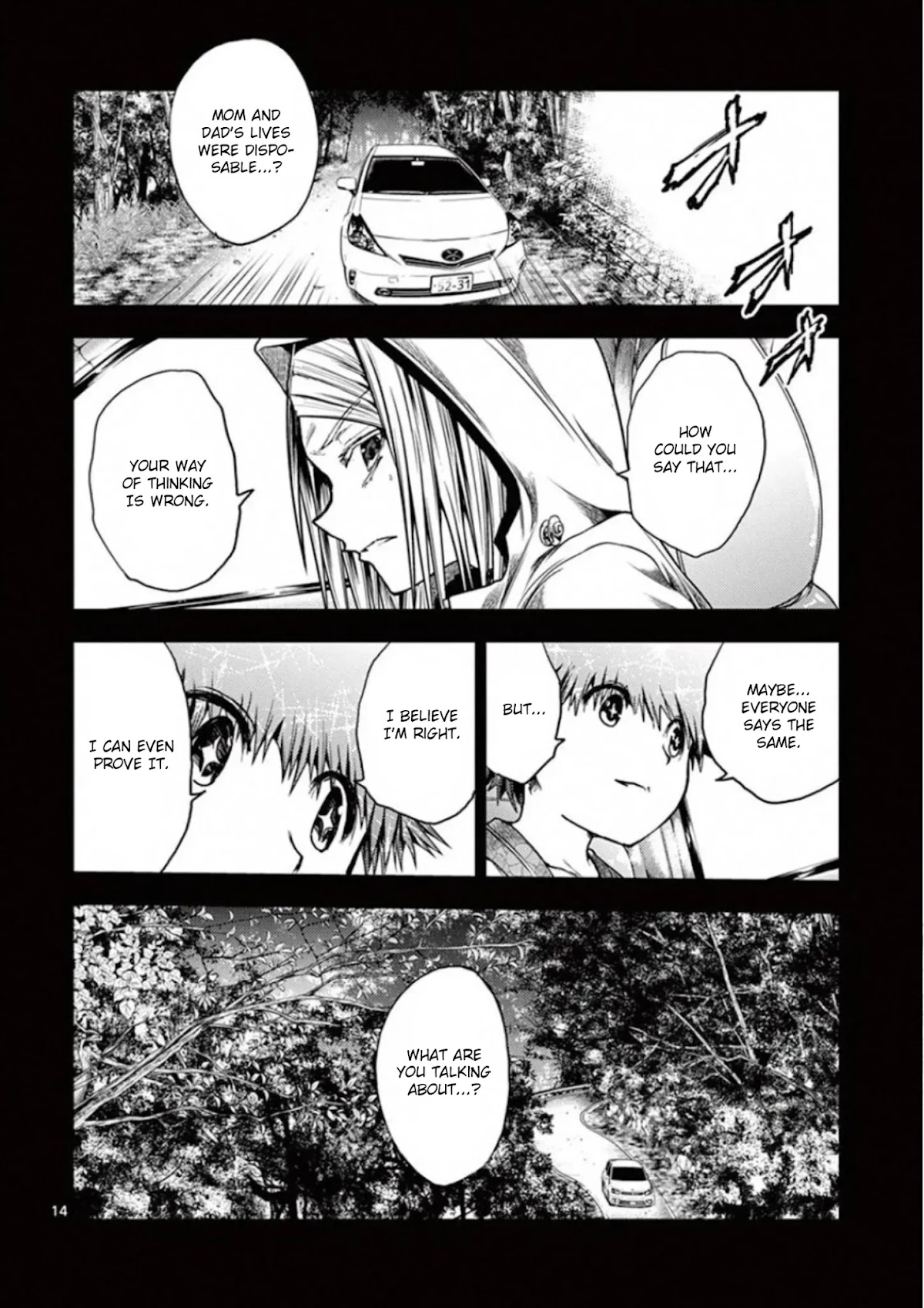 Deatte 5 Byou de Battle Chapter 120 page 14 - Chapter 120: What is the Value of Life