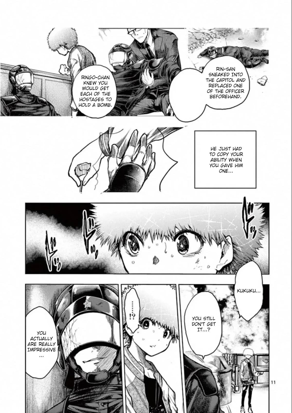 Deatte 5 Byou de Battle Chapter 124 page 11 - Chapter 124: Even at the Cost of One's Life