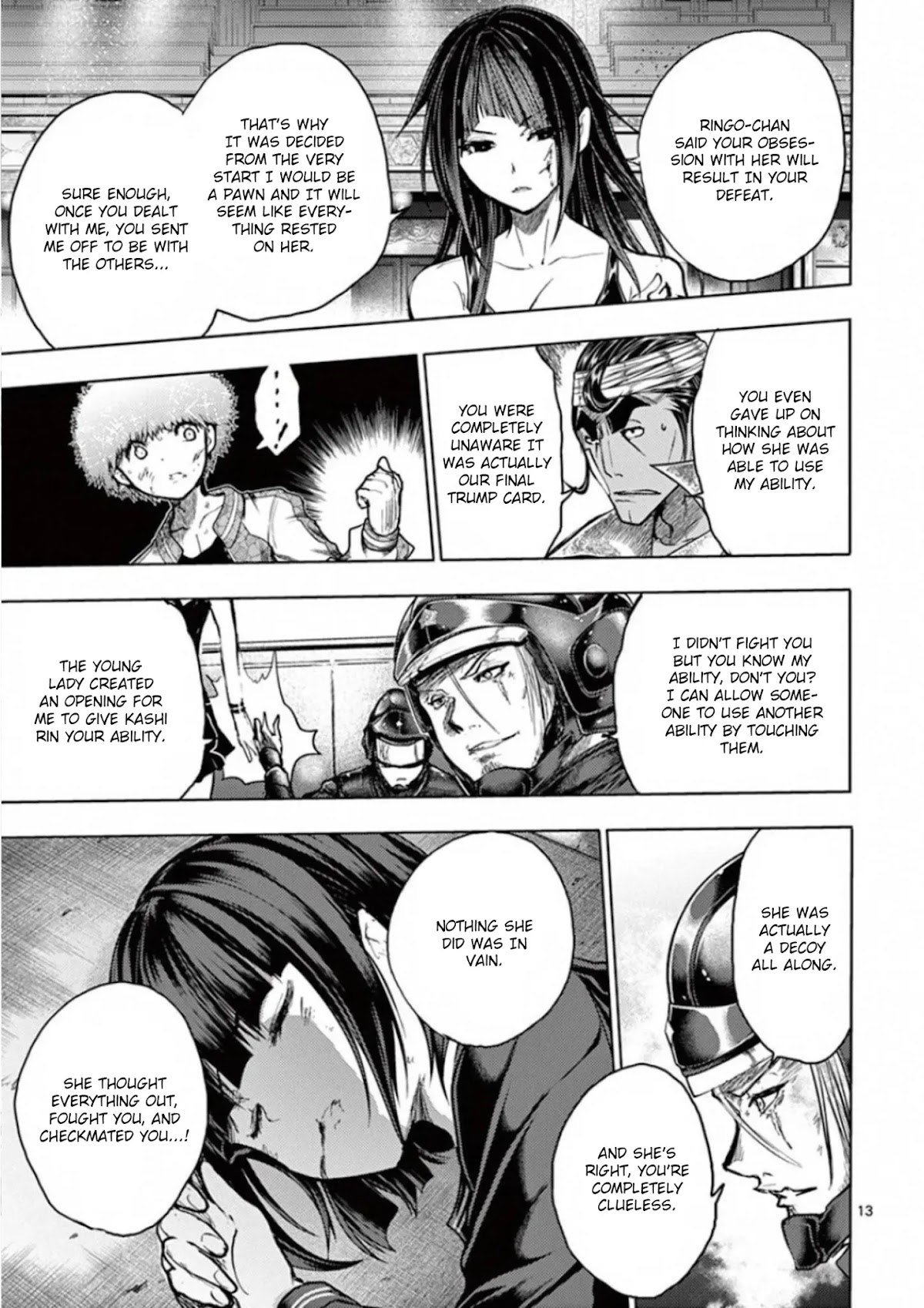 Deatte 5 Byou de Battle Chapter 124 page 13 - Chapter 124: Even at the Cost of One's Life