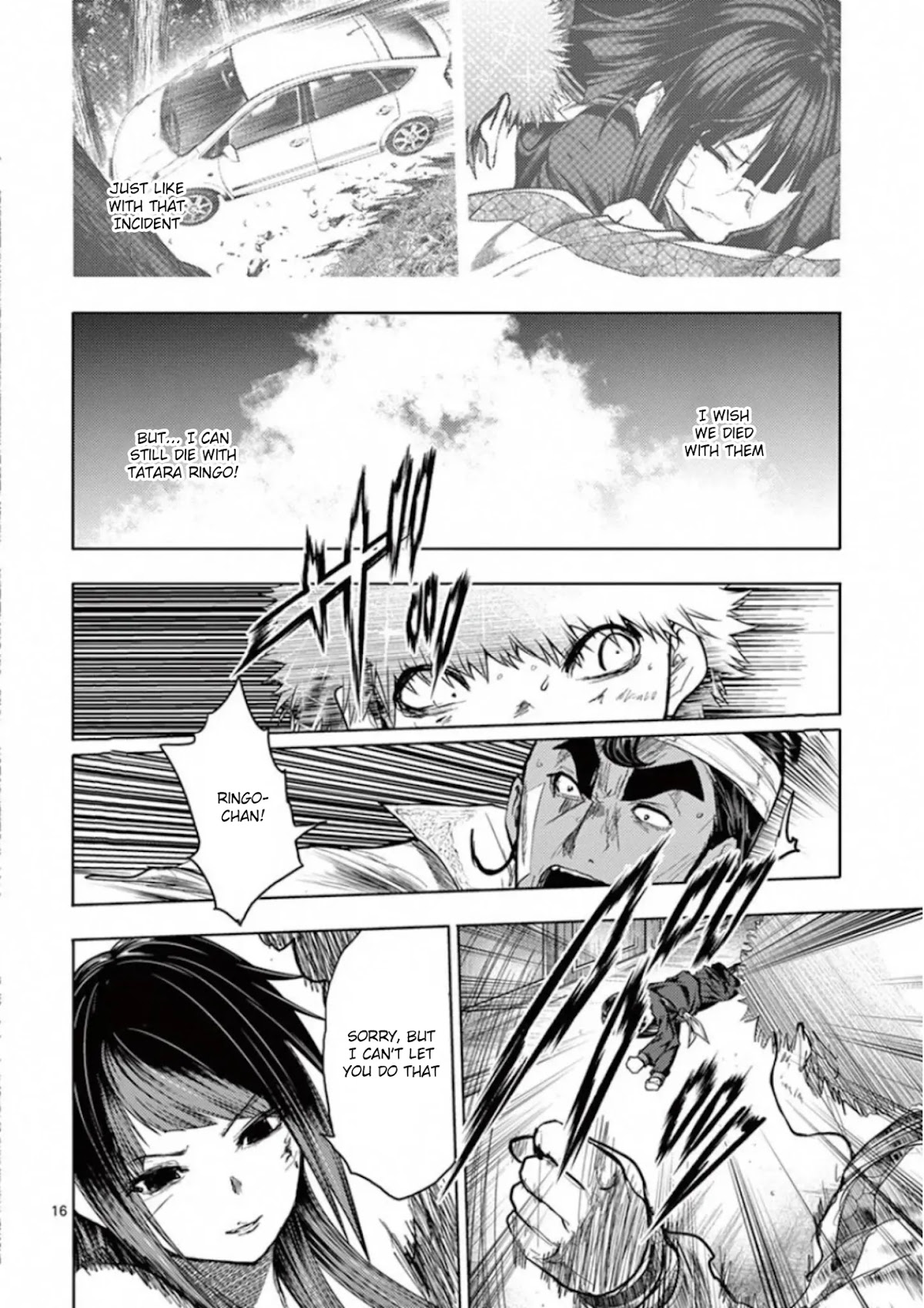 Deatte 5 Byou de Battle Chapter 124 page 16 - Chapter 124: Even at the Cost of One's Life