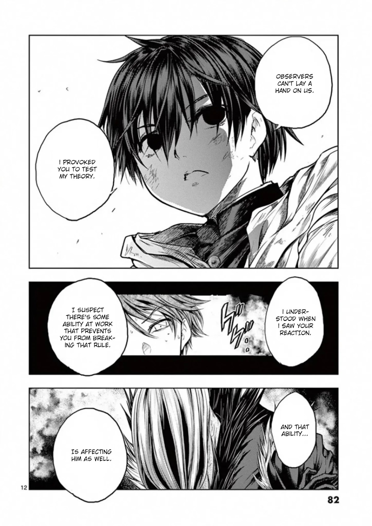 Deatte 5 Byou de Battle Chapter 128 page 12 - Chapter 128: Two Billion Light-Years of Solitude