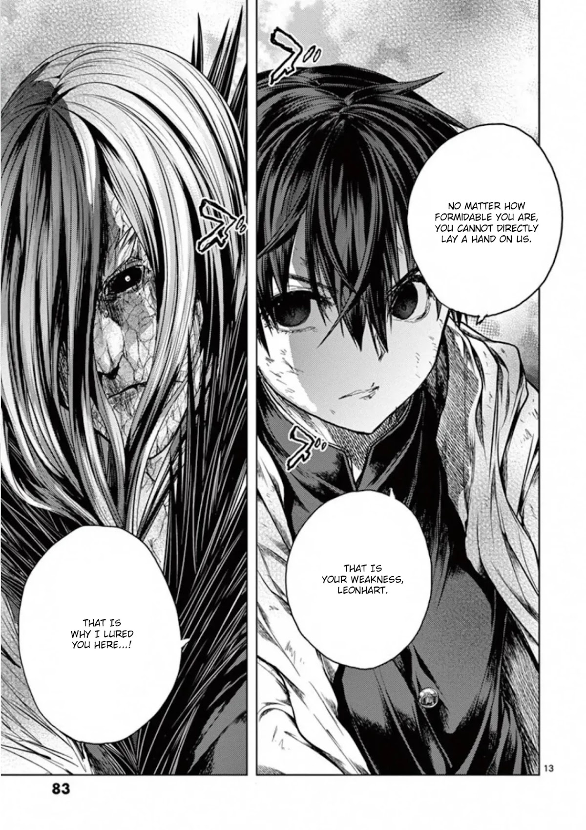 Deatte 5 Byou de Battle Chapter 128 page 13 - Chapter 128: Two Billion Light-Years of Solitude