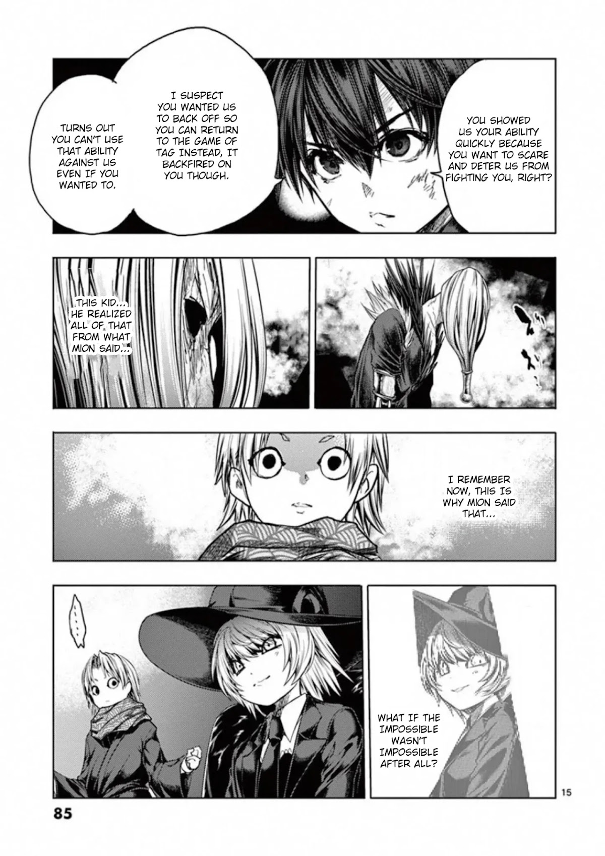 Deatte 5 Byou de Battle Chapter 128 page 15 - Chapter 128: Two Billion Light-Years of Solitude