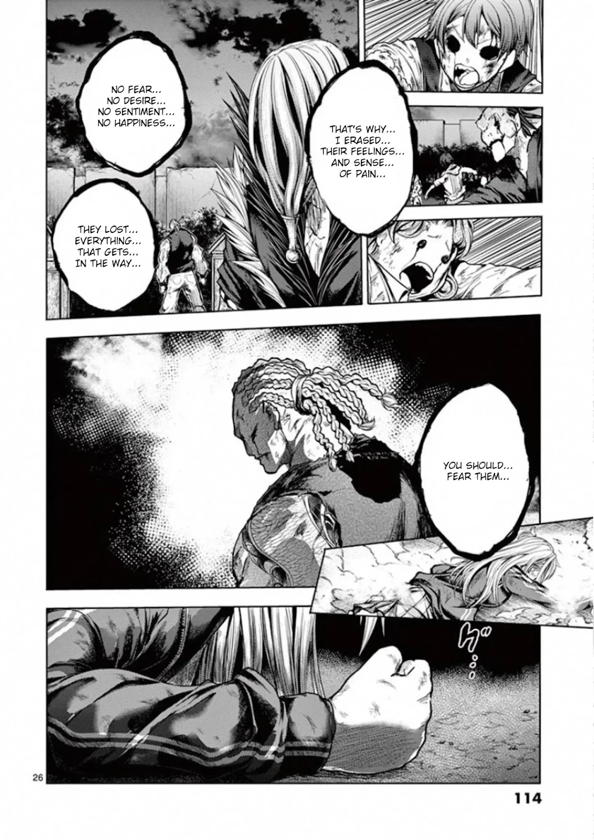 Deatte 5 Byou de Battle Chapter 129 page 26 - Chapter 129: The Wind Poem