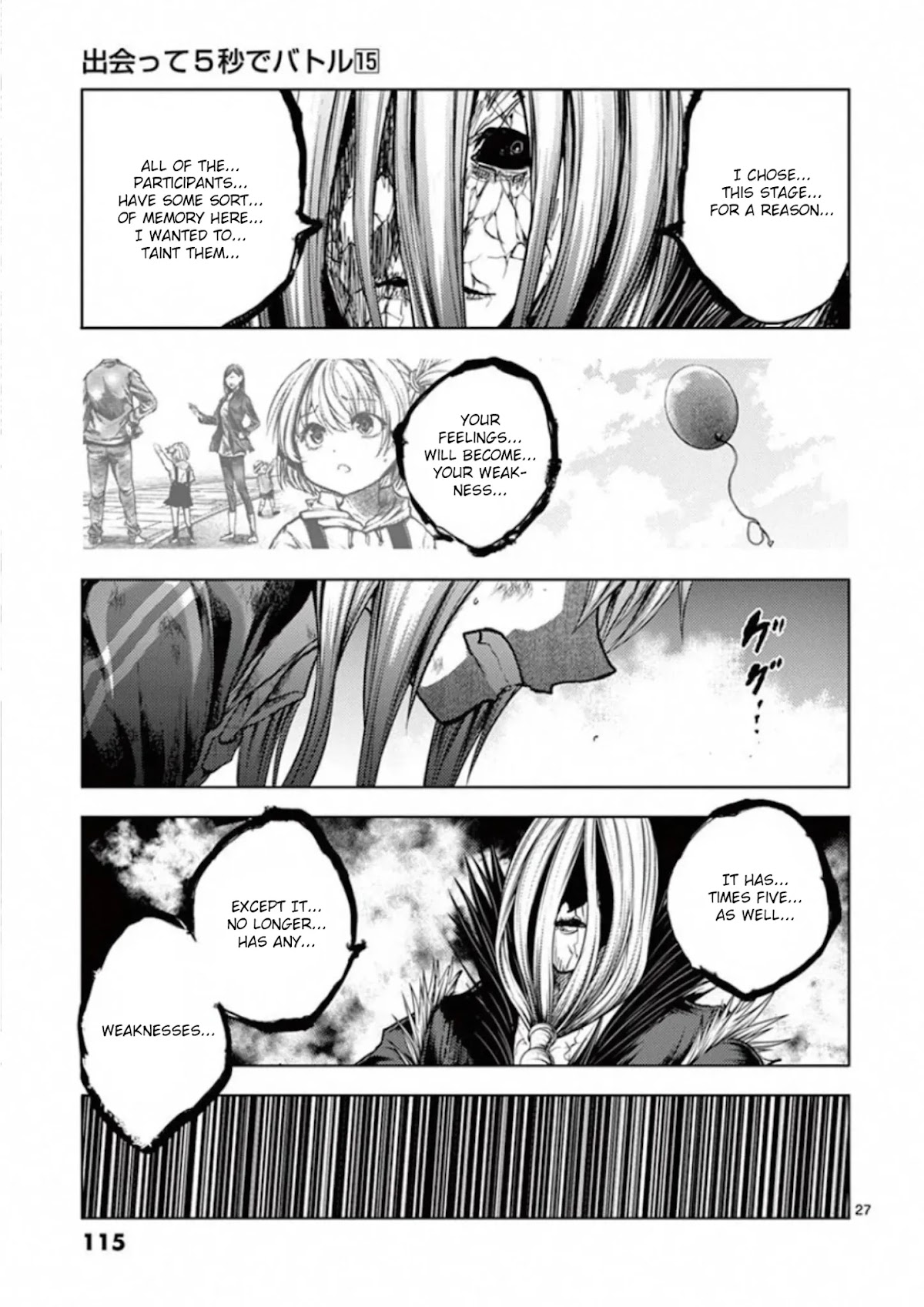 Deatte 5 Byou de Battle Chapter 129 page 27 - Chapter 129: The Wind Poem