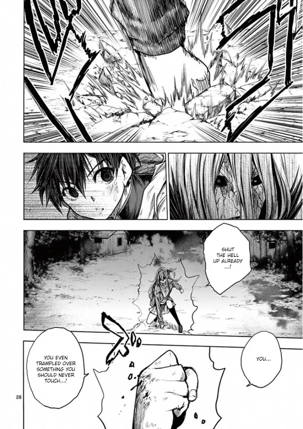 Deatte 5 Byou de Battle Chapter 129 page 28 - Chapter 129: The Wind Poem