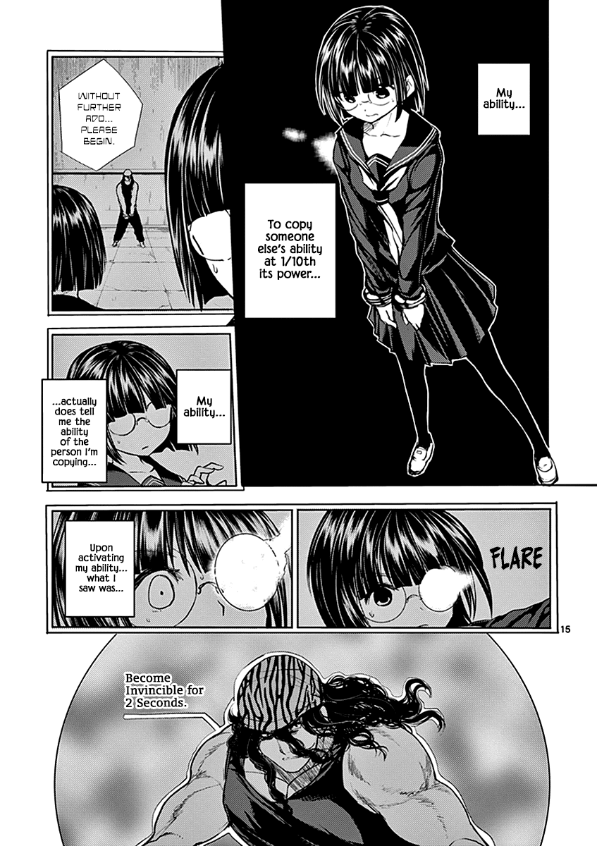 Deatte 5 Byou de Battle Chapter 13 page 16 - Chapter 13: Oh, How Scary!!
