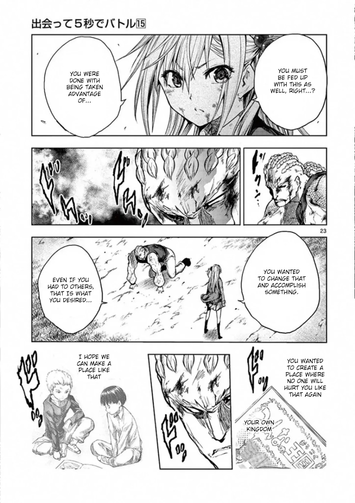 Deatte 5 Byou de Battle Chapter 130 page 23 - Chapter 130: Living Dead
