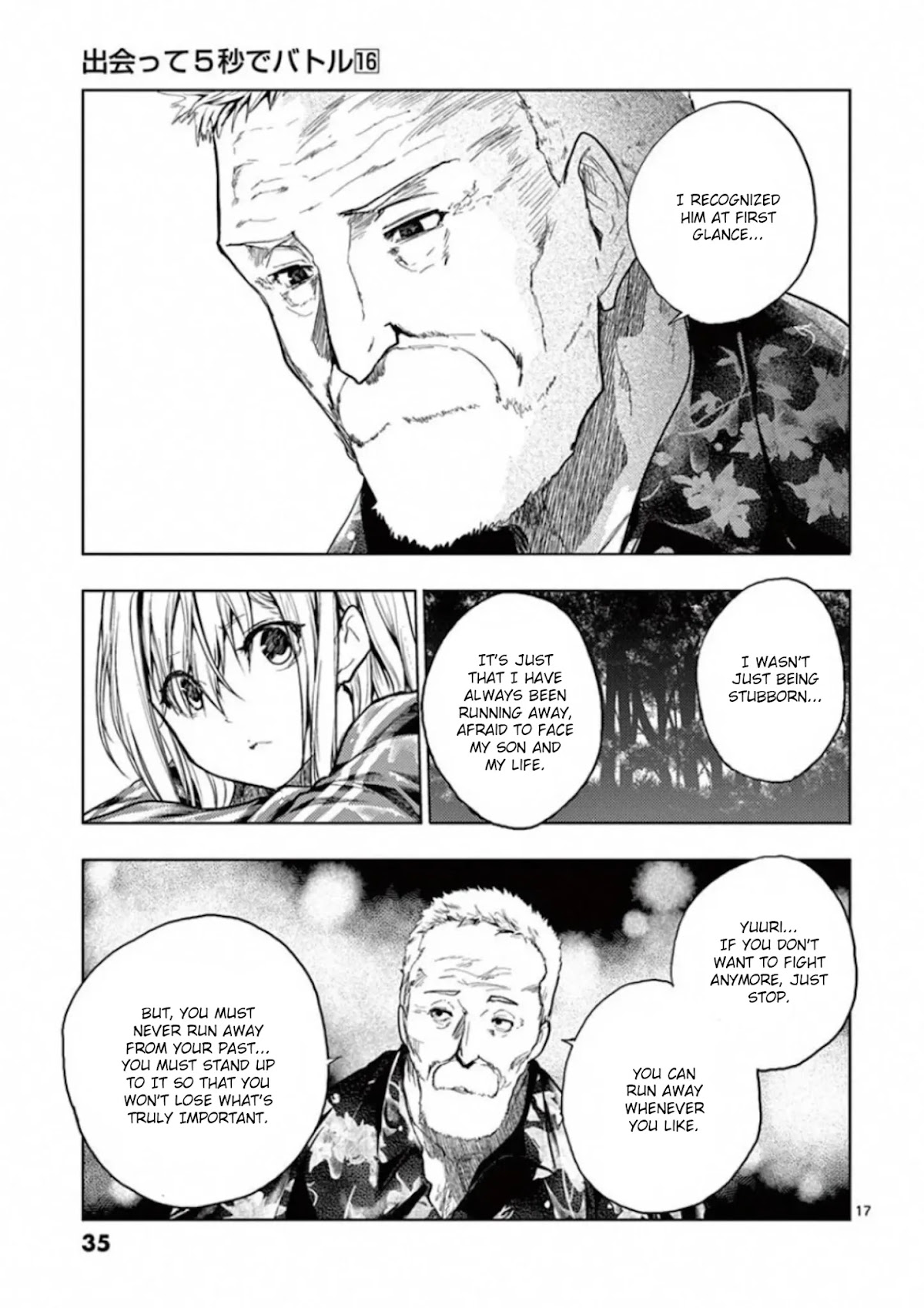 Deatte 5 Byou de Battle Chapter 135 page 17 - Chapter 135: Don't Leave Me (Alone)