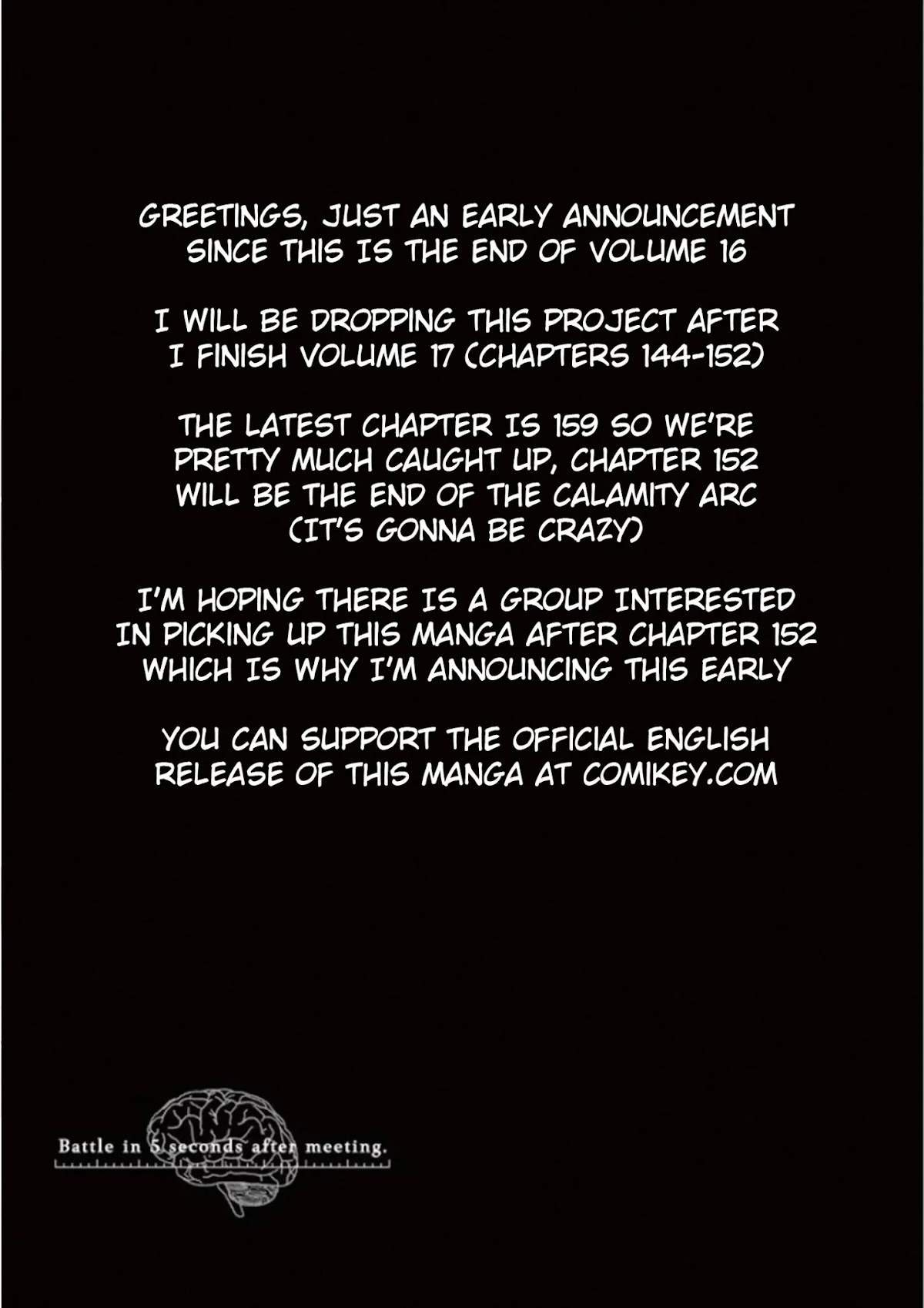 Deatte 5 Byou de Battle Chapter 143 page 17 - Chapter 143: To The Exit